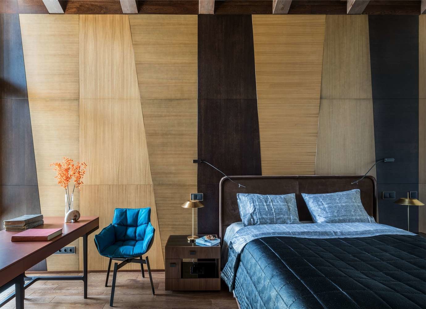 Фотография: Спальня в стиле Современный, Дом, Проект недели, Дом и дача, Московская область, Ольга Черненко, Кирпичный дом, 4 и больше, Более 90 метров, #эксклюзивныепроекты – фото на INMYROOM Фотография: Спальня в стиле Современный, Дом, Проект недели, Дом и дача, Московская область, Ольга Черненко, Кирпичный дом, 4 и больше, Более 90 метров, #эксклюзивныепроекты – фото на INMYROOM