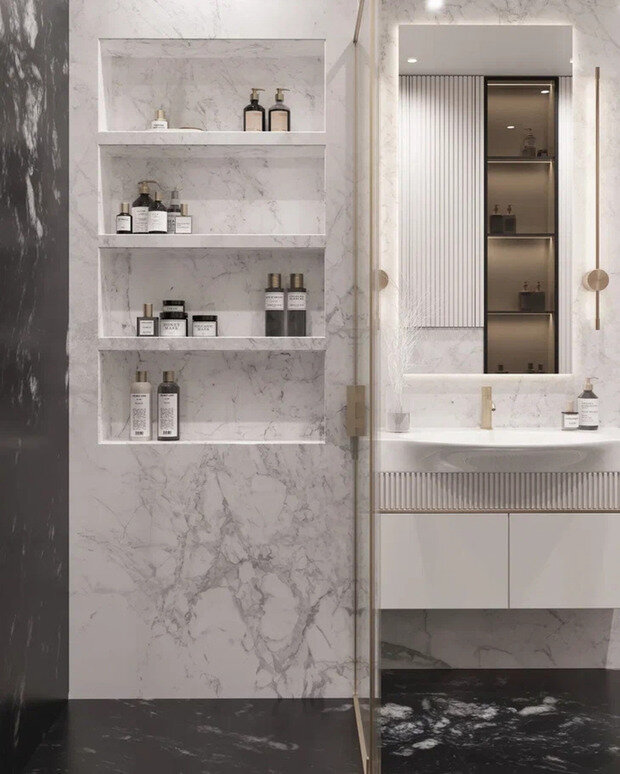 Фото из портфолио Дизайн-проект квартиры в ЖК «Шведская Крона» в неоклассическом стиле – фотографии дизайна интерьеров на INMYROOM