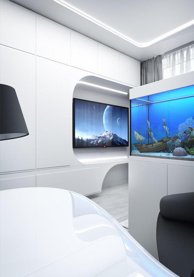 Фото из портфолио Современная детская – фотографии дизайна интерьеров на INMYROOM