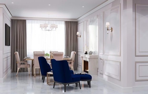 Фото из портфолио Royal Tower 140 – фотографии дизайна интерьеров на INMYROOM