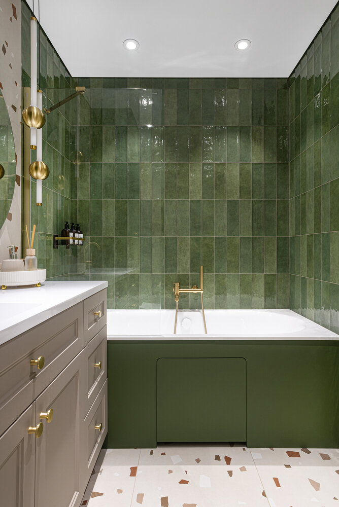 Фотография: Ванная в стиле Современный, Эклектика, Квартира, Проект недели, Москва, 4 и больше, Более 90 метров, Мастерская дизайна Fartuck – фото на INMYROOM Фотография: Ванная в стиле Современный, Эклектика, Квартира, Проект недели, Москва, 4 и больше, Более 90 метров, Мастерская дизайна Fartuck – фото на INMYROOM