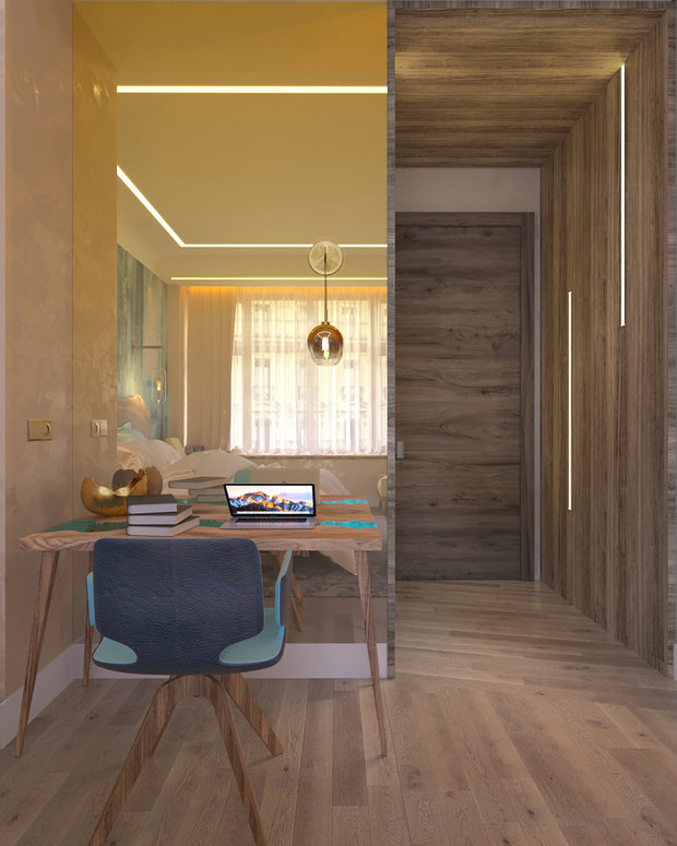 Фото из портфолио Проект квартиры 90 м2, Санкт-Петербург – фотографии дизайна интерьеров на INMYROOM