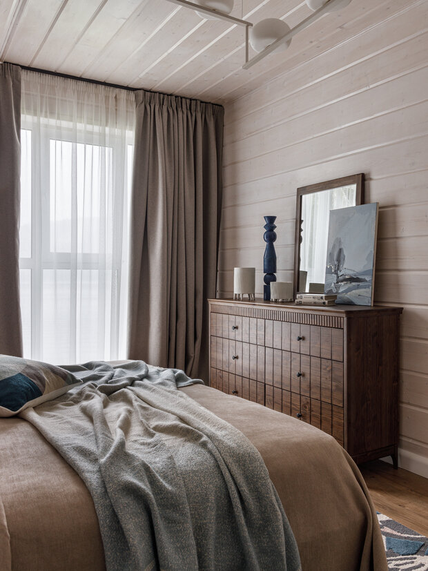 Фотография: Спальня в стиле Современный, Дом, Проект дня, Дом и дача, 4 и больше, Более 90 метров, Уфа, Лариса Байракова – фото на INMYROOM