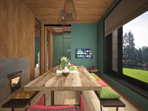 Фото из портфолио Объект "Мужские радости" – фотографии дизайна интерьеров на INMYROOM