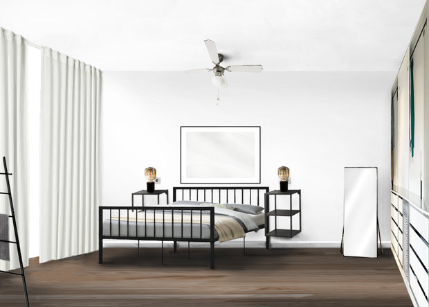 Фото из портфолио Cпальня минималистов – фотографии дизайна интерьеров на INMYROOM