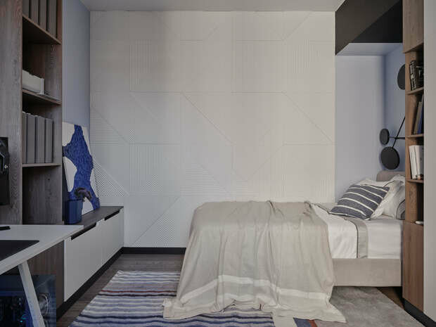 Фотография: Детская в стиле Современный, Квартира, Проект дня, Москва, Сталинка, 3 комнаты, 60-90 метров, Анастасия Агаджанова – фото на INMYROOM