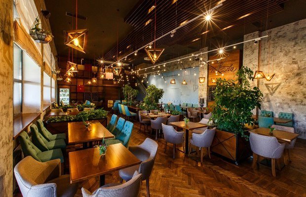 Фото из портфолио PRIRODA RESTAURANT – фотографии дизайна интерьеров на INMYROOM