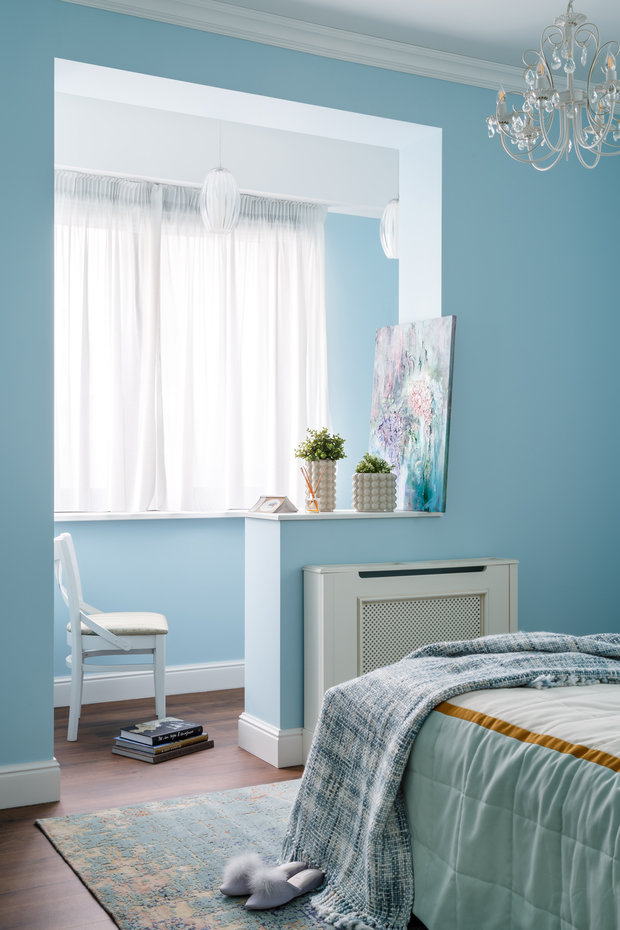 Фотография: Балкон в стиле Классический, Современный, Квартира, Проект недели, Москва, Монолитный дом, 2 комнаты, 60-90 метров, Екатерина Третьякова – фото на INMYROOM