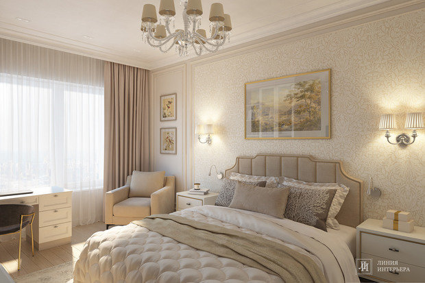 Фото из портфолио Квартира современная классика – фотографии дизайна интерьеров на INMYROOM