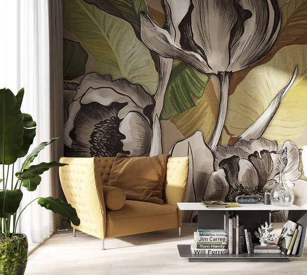 Фото из портфолио Цветочные интерьеры – фотографии дизайна интерьеров на INMYROOM