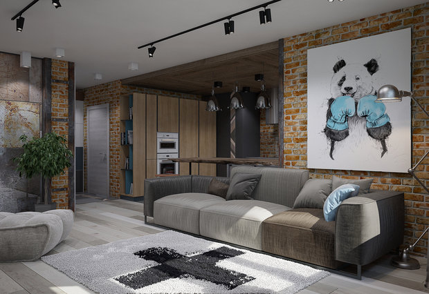 Фото из портфолио Loftушка  – фотографии дизайна интерьеров на INMYROOM