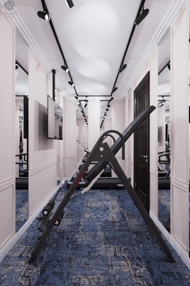Фото из портфолио Сады Пекина. Спортзал – фотографии дизайна интерьеров на INMYROOM