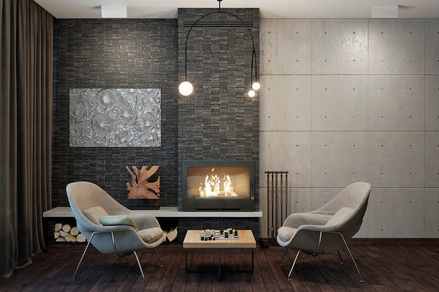 Фото из портфолио Дом, 2 этажа, 241 м2 – фотографии дизайна интерьеров на INMYROOM