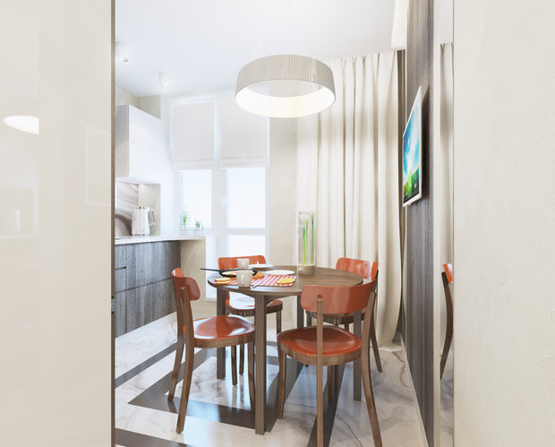 Фото из портфолио Улица Беляева, 56 м2 – фотографии дизайна интерьеров на INMYROOM