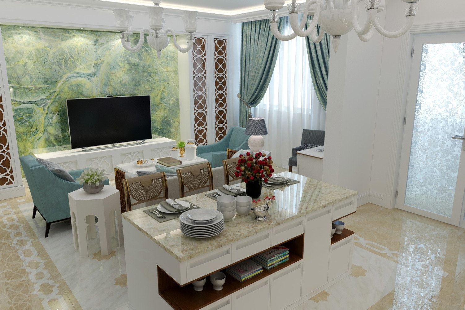 Фото из портфолио Частная квартира в ЖК"Триумф" – фотографии дизайна интерьеров на INMYROOM Фото из портфолио Частная квартира в ЖК"Триумф" – фотографии дизайна интерьеров на INMYROOM