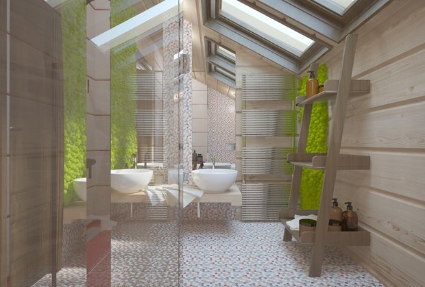 Фотография: Ванная в стиле Эко – фото на INMYROOM