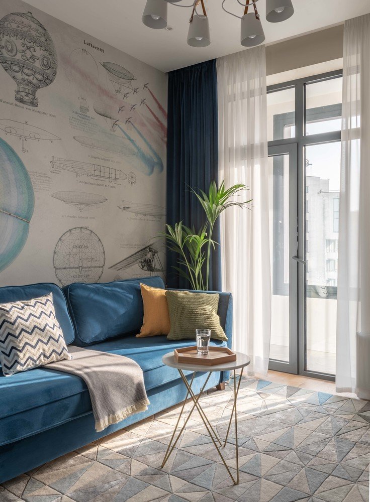 В комнате старшего сына на стене разместили фреску с воздушным шаром: у него есть мечта совершить на нем полет. В комнате старшего сына на стене разместили фреску с воздушным шаром: у него есть мечта совершить на нем полет.