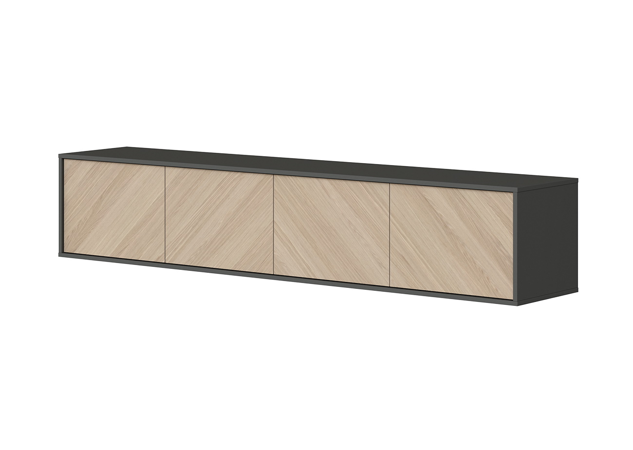 Тумба Fjord серо-бежевого цвета