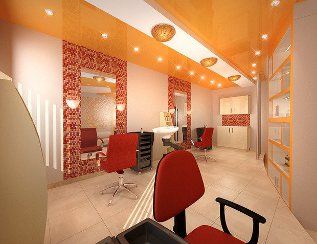 Фото из портфолио Модерн в интерьере салона красоты – фотографии дизайна интерьеров на INMYROOM