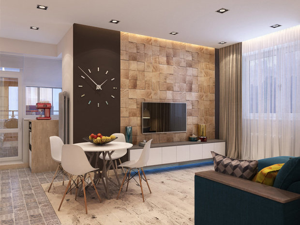 Фотография: Гостиная в стиле Эко, Советы – фото на INMYROOM