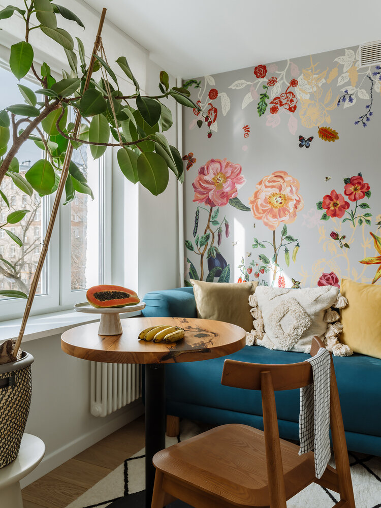 Фотография: Кухня и столовая в стиле Современный, Малогабаритная квартира, Квартира, Проект недели, Москва, Блочный дом, 1 комната, до 40 метров, И-209, Анна Римс – фото на INMYROOM Фотография: Кухня и столовая в стиле Современный, Малогабаритная квартира, Квартира, Проект недели, Москва, Блочный дом, 1 комната, до 40 метров, И-209, Анна Римс – фото на INMYROOM