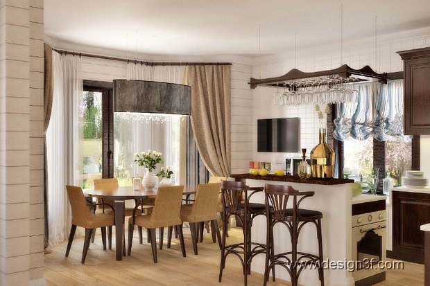 Фото из портфолио кухни – фотографии дизайна интерьеров на InMyRoom.ru
