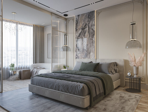 Фото из портфолио Дизайн квартиры в современном стиле  – фотографии дизайна интерьеров на INMYROOM