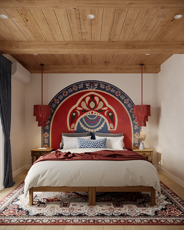 Фотография: Спальня в стиле Эклектика – фото на INMYROOM
