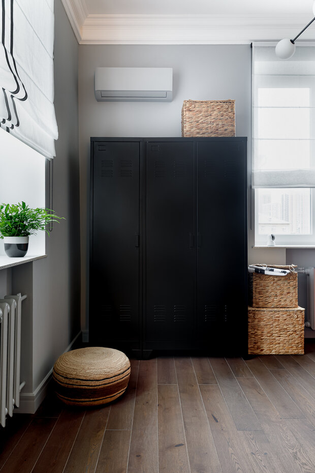 Фотография: Кабинет в стиле Современный, Квартира, Проект дня, Москва, Сталинка, Кирпичный дом, 4 и больше, Более 90 метров, Марина Рукавишникова – фото на INMYROOM