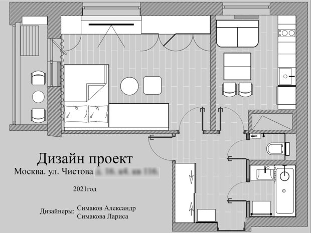Фото из портфолио ул.Чистова. Москва – фотографии дизайна интерьеров на INMYROOM