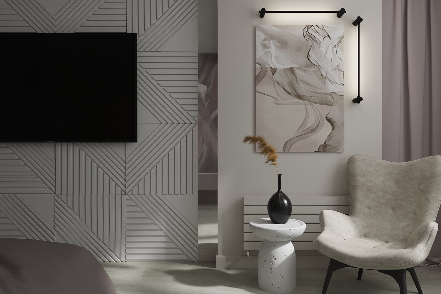 Фото из портфолио Интерьер трёхкомнатной квартиры в ЖК "Арт Квартал" – фотографии дизайна интерьеров на INMYROOM Фото из портфолио Интерьер трёхкомнатной квартиры в ЖК "Арт Квартал" – фотографии дизайна интерьеров на INMYROOM