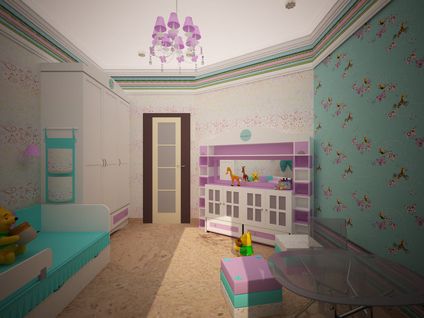 Фото из портфолио Детские – фотографии дизайна интерьеров на INMYROOM