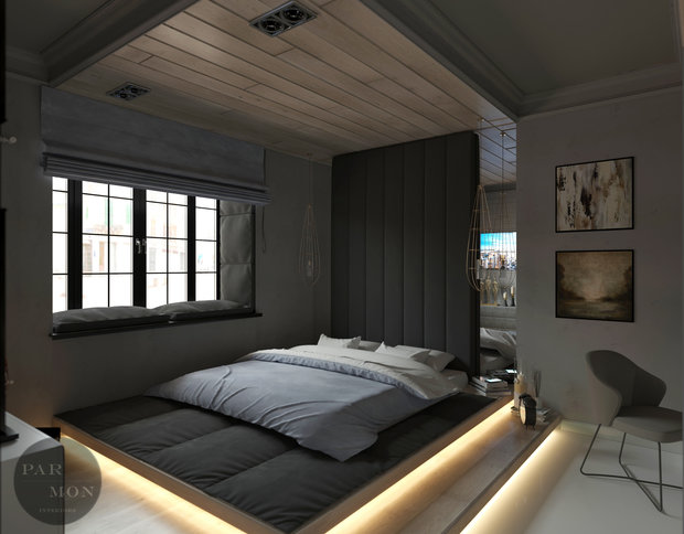 Фото из портфолио Нежный Brutal – фотографии дизайна интерьеров на INMYROOM