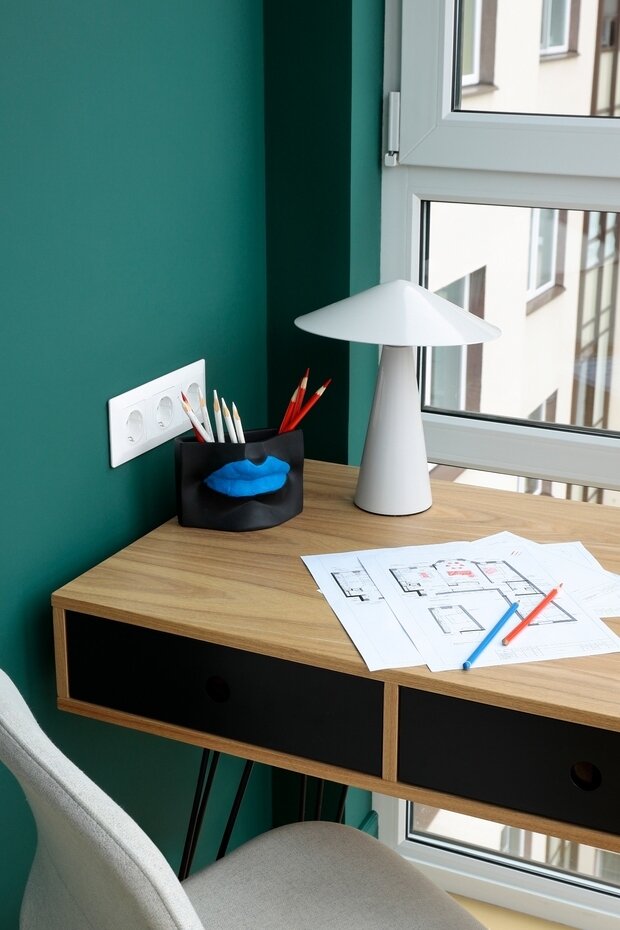 Фотография: Балкон в стиле Современный, Малогабаритная квартира, Квартира, Студия, Проект дня, Санкт-Петербург, Монолитный дом, до 40 метров, VizDiz – фото на INMYROOM