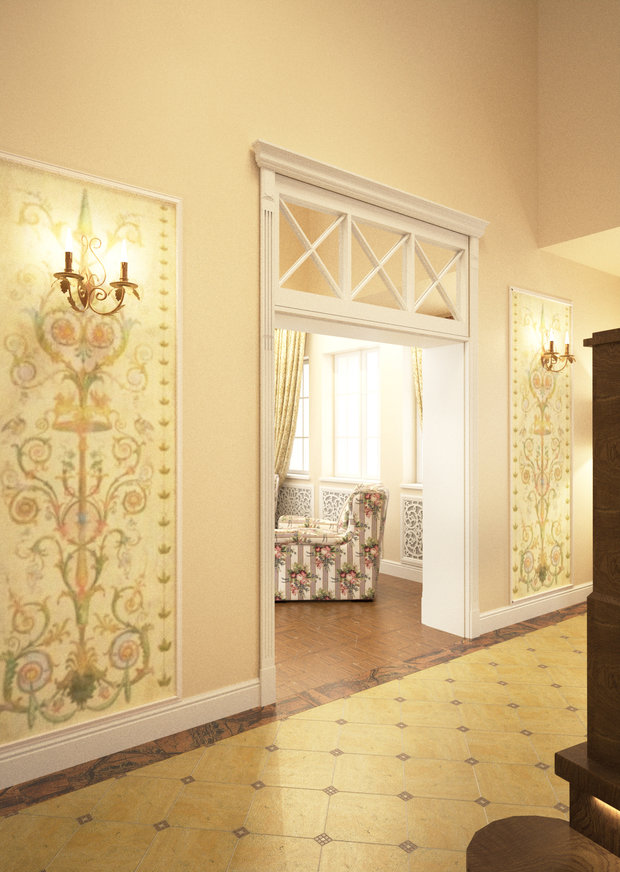 Фото из портфолио Классический интерьер в итальянском стиле. – фотографии дизайна интерьеров на INMYROOM