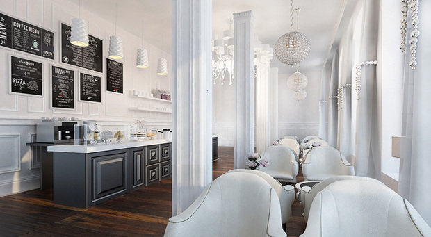 Фото из портфолио Дизайн ресторана в стиле классика – фотографии дизайна интерьеров на INMYROOM