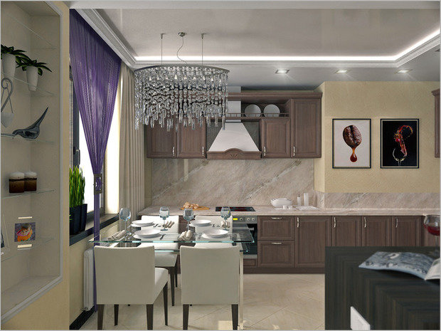 Фото из портфолио Элементы неоклассики в интерьере – фотографии дизайна интерьеров на INMYROOM