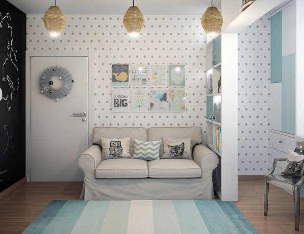Фото из портфолио Квартира в Жулебино – фотографии дизайна интерьеров на INMYROOM