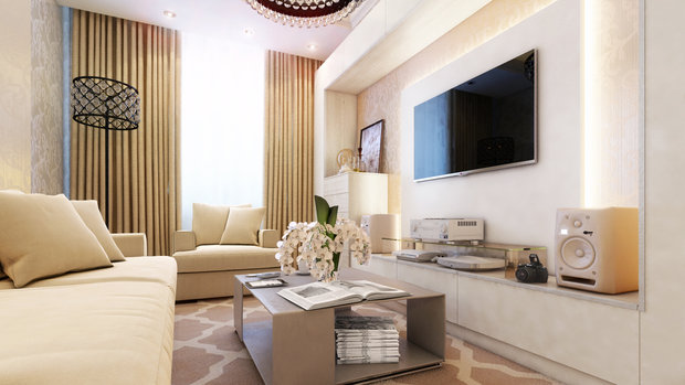 Фото из портфолио Улица Опрокиднева, 111 м2 – фотографии дизайна интерьеров на INMYROOM
