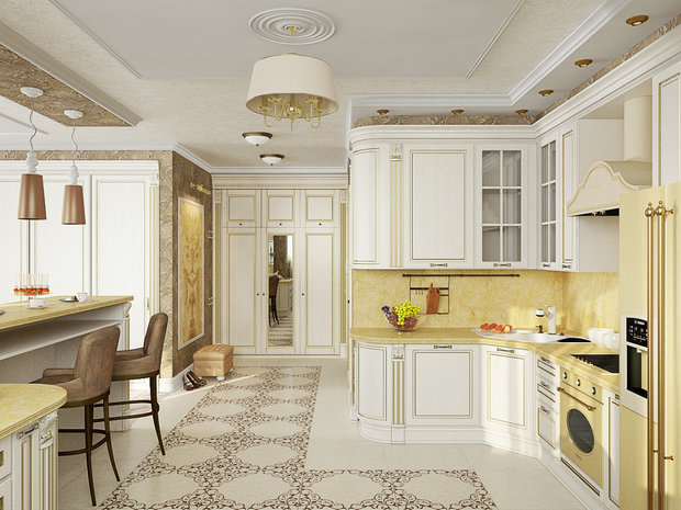 Фото из портфолио Двухкомнатная квартира для леди – фотографии дизайна интерьеров на INMYROOM