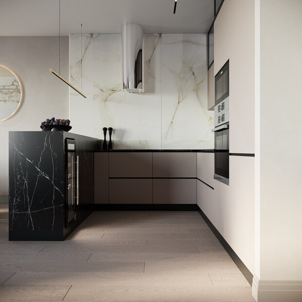 Фото из портфолио Монохром - лаконичный дизайн – фотографии дизайна интерьеров на INMYROOM