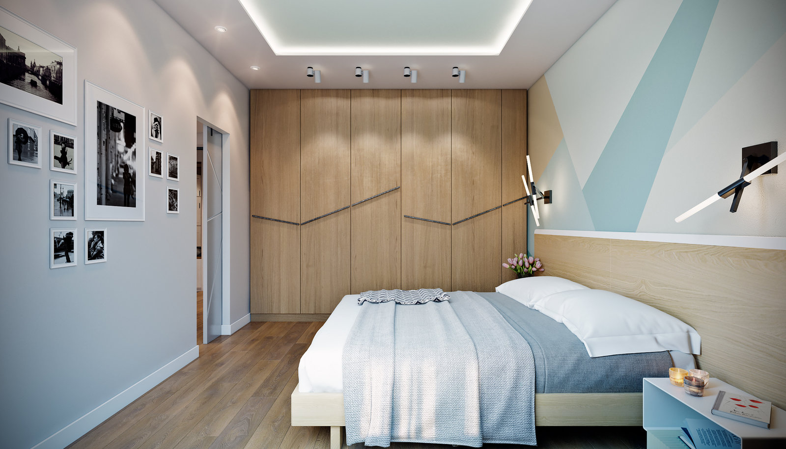 Фотография: Спальня в стиле Современный, Квартира, Проект недели, Москва, Co:Interior, 3 комнаты, 60-90 метров – фото на INMYROOM Фотография: Спальня в стиле Современный, Квартира, Проект недели, Москва, Co:Interior, 3 комнаты, 60-90 метров – фото на INMYROOM