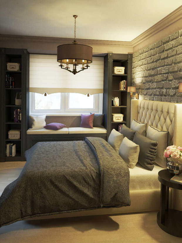 Фото из портфолио Спальня в Путилково – фотографии дизайна интерьеров на INMYROOM