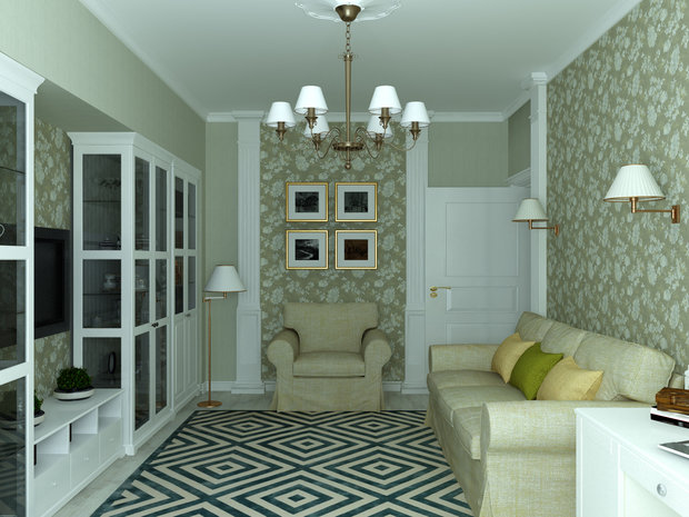 Фото из портфолио Икеа в классике. – фотографии дизайна интерьеров на INMYROOM