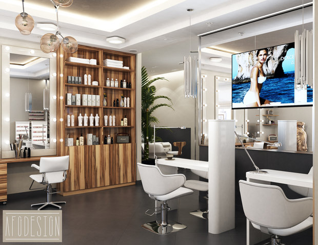 Фото из портфолио Дизайн проект салона красоты Beauty spa lounge – фотографии дизайна интерьеров на INMYROOM