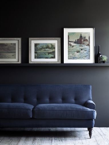 Фото из портфолио Blueberry nights – фотографии дизайна интерьеров на INMYROOM