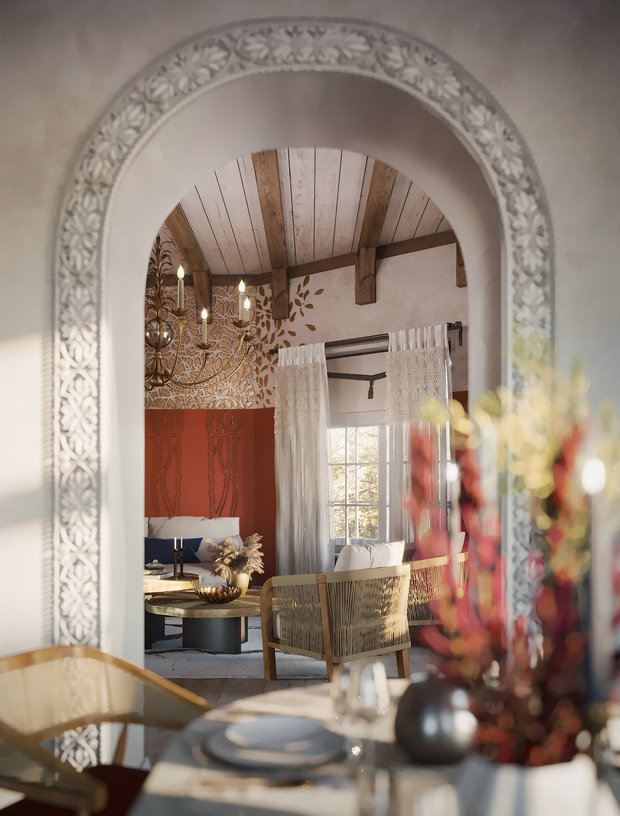 Фото из портфолио Клюква в сахаре – фотографии дизайна интерьеров на INMYROOM