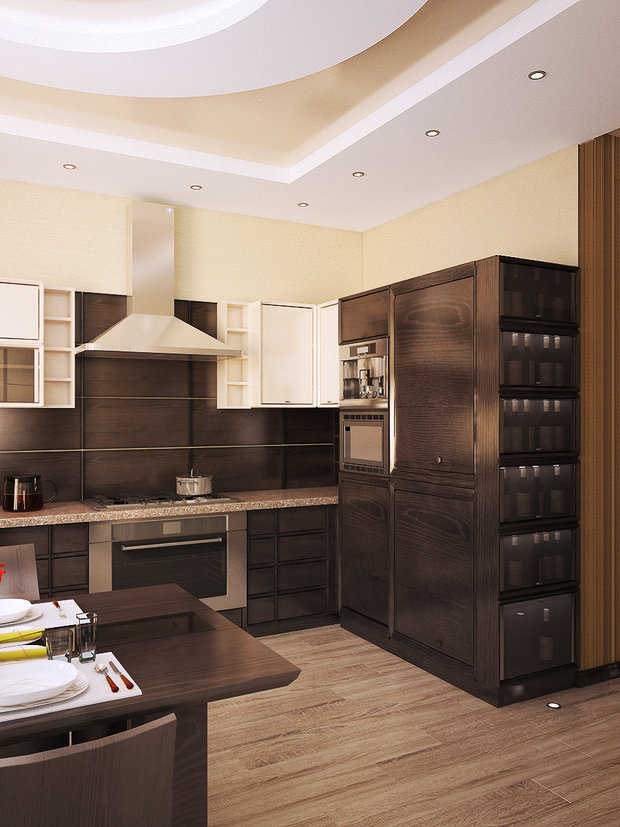 Фотография: Кухня и столовая в стиле Современный, Восточный, Квартира, Дома и квартиры – фото на INMYROOM