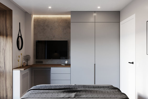 Фото из портфолио Квартира для молодой семьи – фотографии дизайна интерьеров на INMYROOM