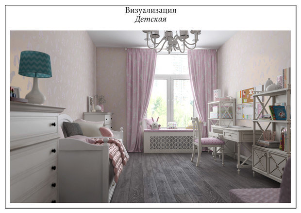 Фото из портфолио Дизайн проект Соколиный Форд – фотографии дизайна интерьеров на INMYROOM